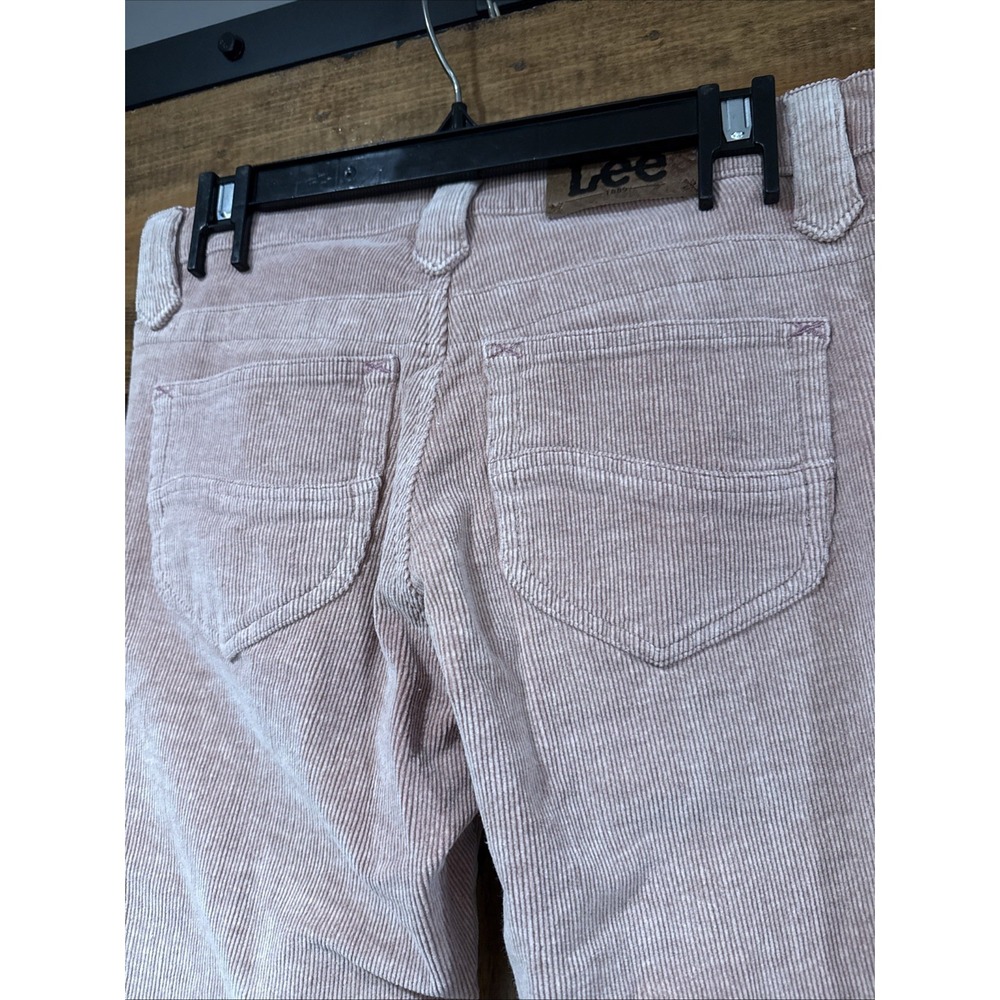 Vintage Lee Women's Pink Corduroy Pants Size 9S - Picture 5 of 8